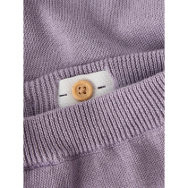 NAME IT Strik Bukser Brit Lavender Gray